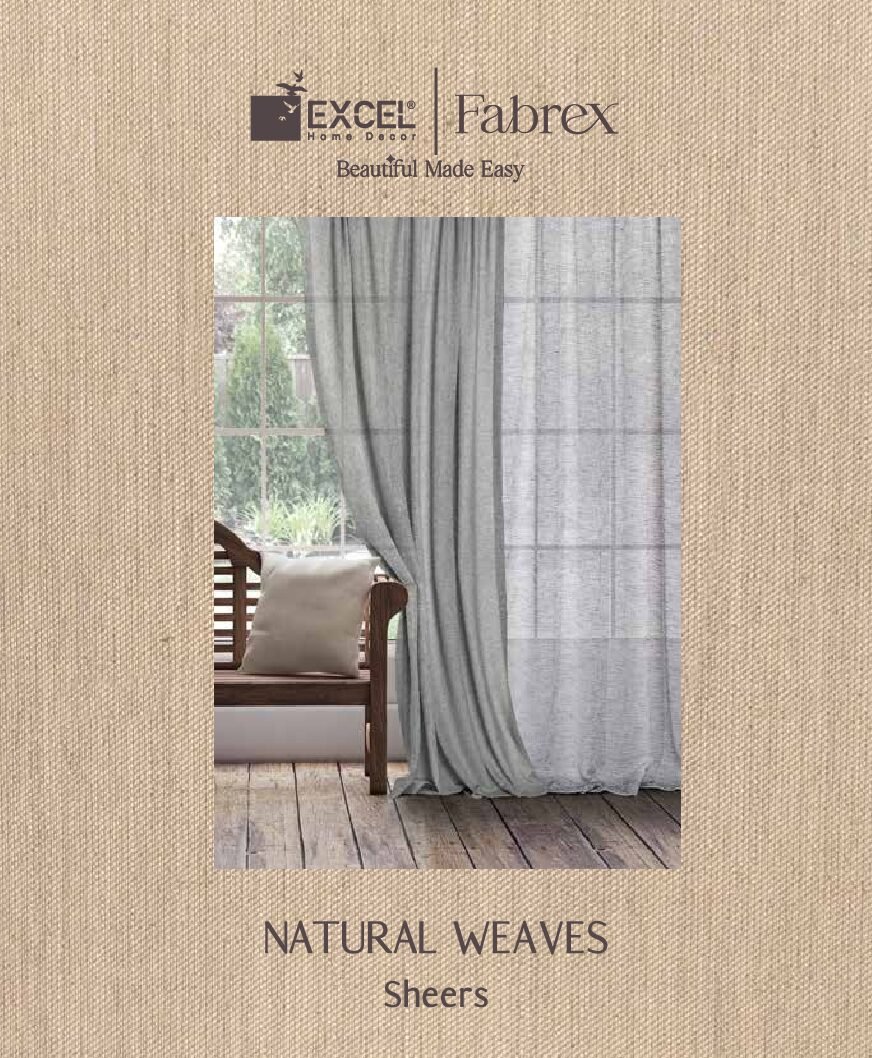 Natural Weaves Sheers Catalogue Cover