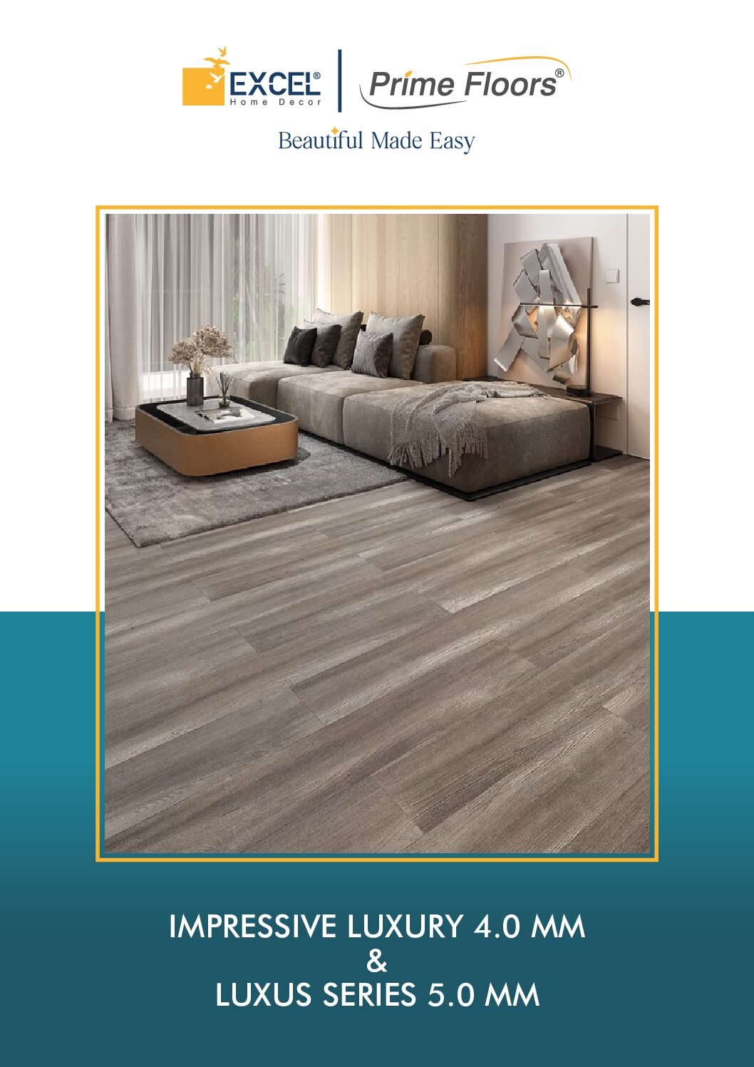 Impressive Luxury Flooring Catalogue Cover