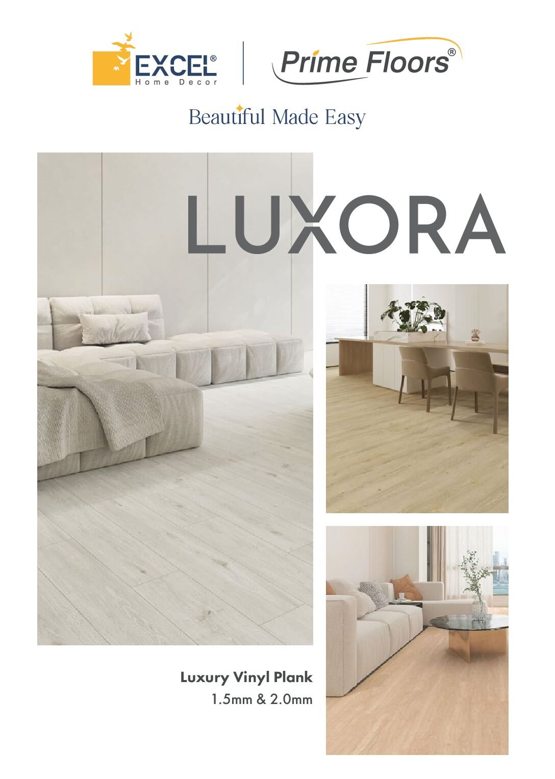 Luxora Catalogue Cover