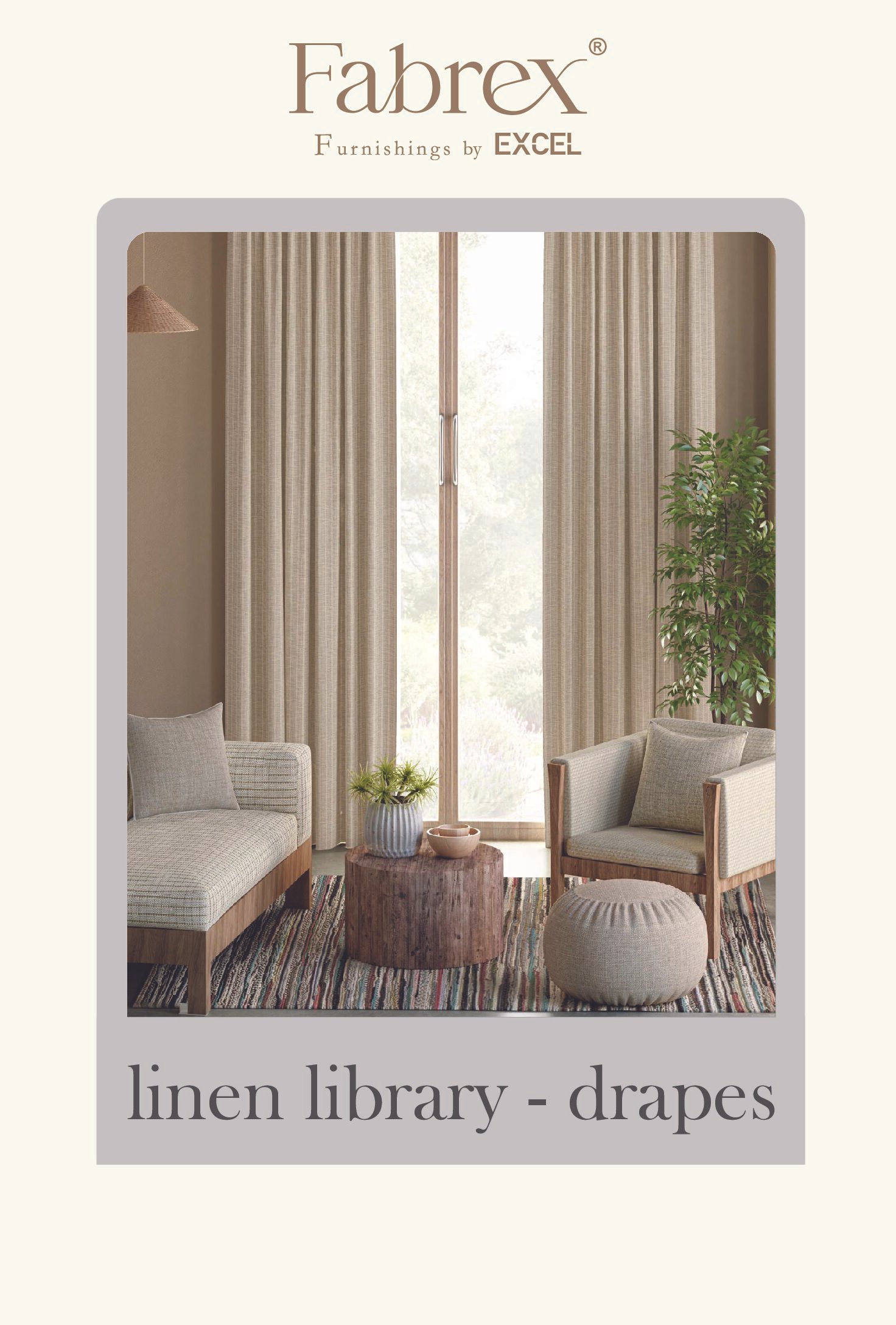 Linen Library Drapes Catalogue Cover