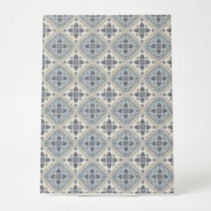 Monochrome Mediterranean Damask wallpaper