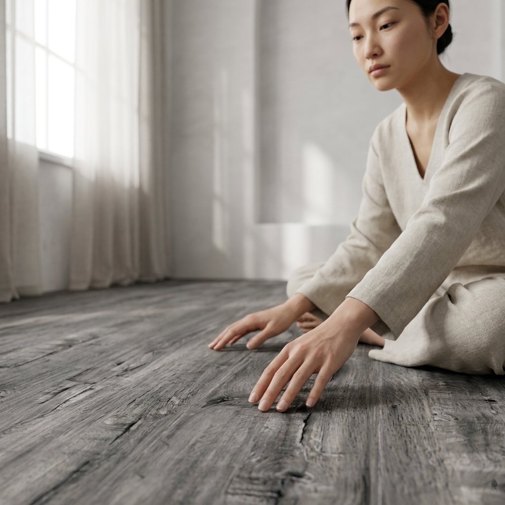 Excelam Pine Grey Laminate Flooring LM-3002 with natural wood finish