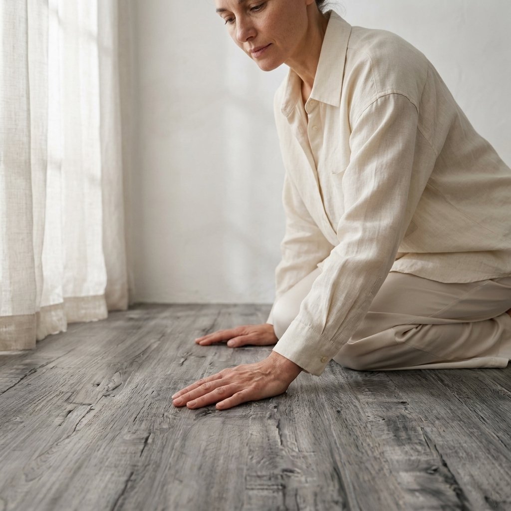 Excelam Pine Grey Laminate Flooring LM-3002 with natural wood finish