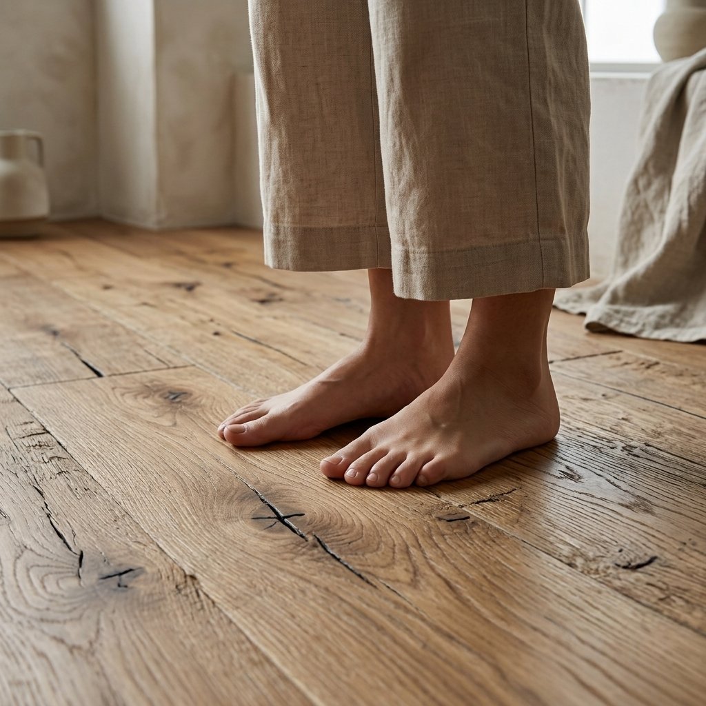 Silken Maple HDF laminate flooring LM-3007